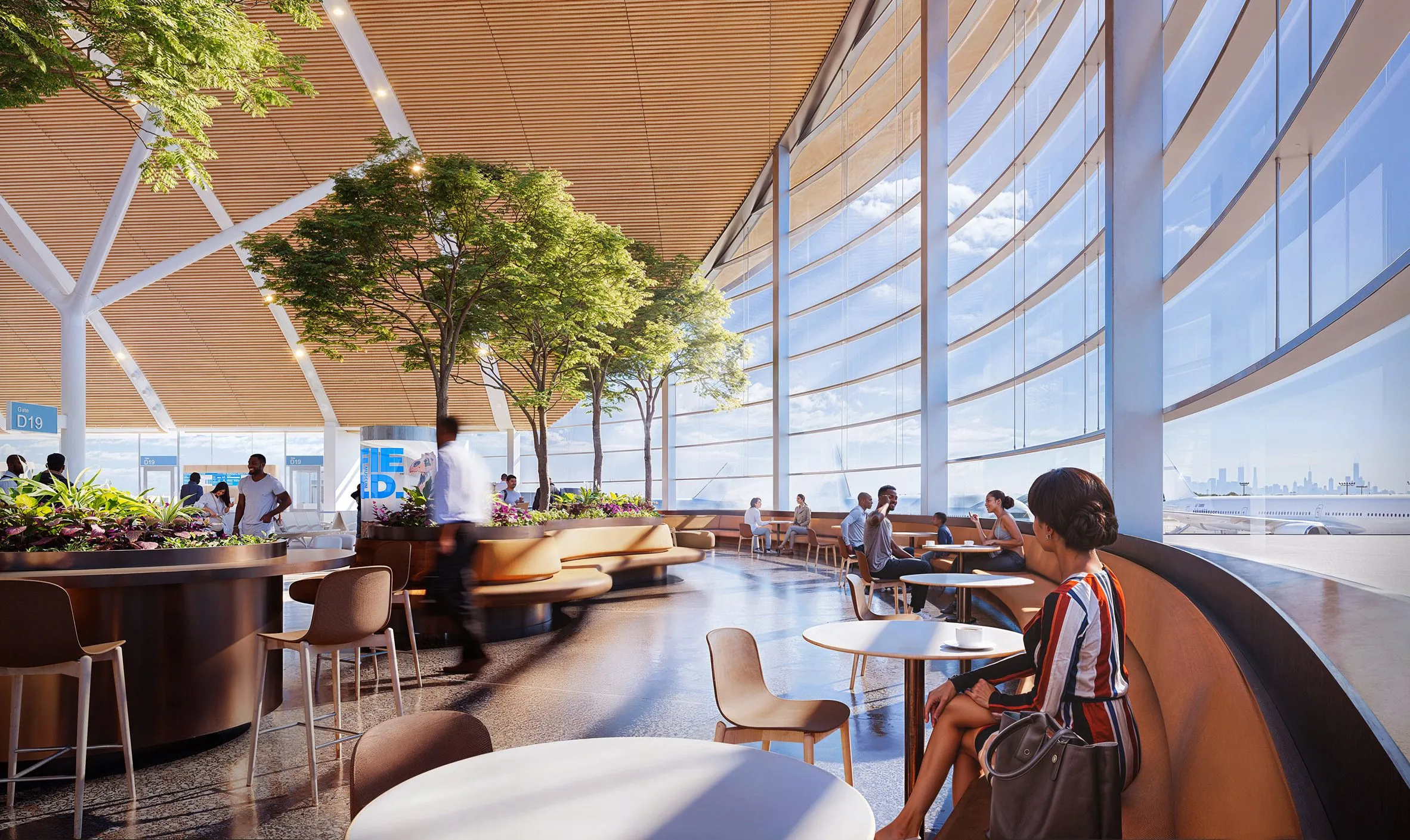 O’Hare International Airport's Largest Expansion Designed by SOM, Chicago