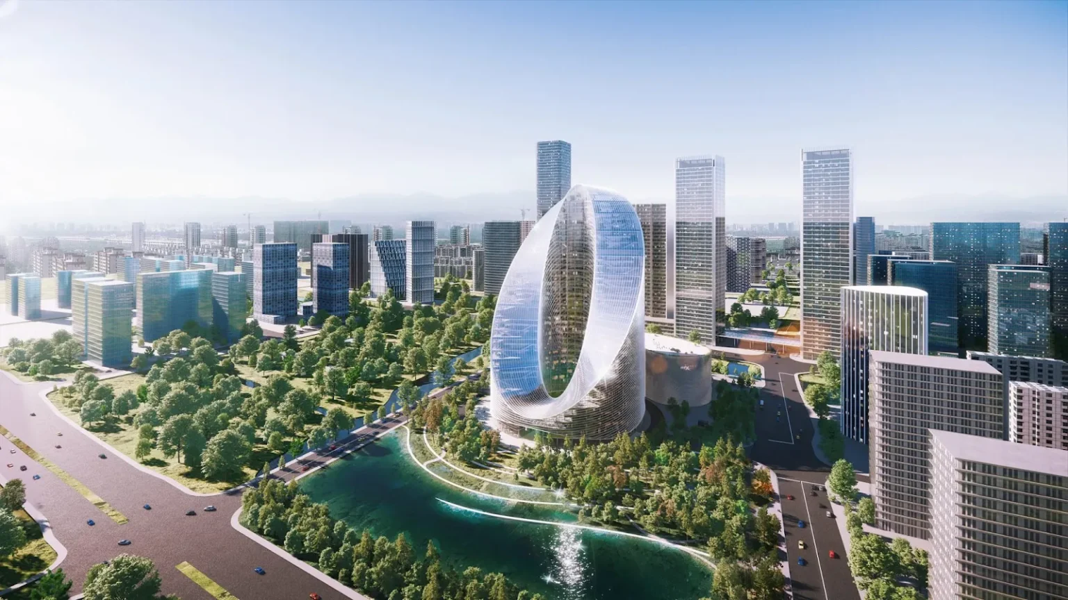 OPPO O-Tower: China’s Infinity Loop Skyscraper