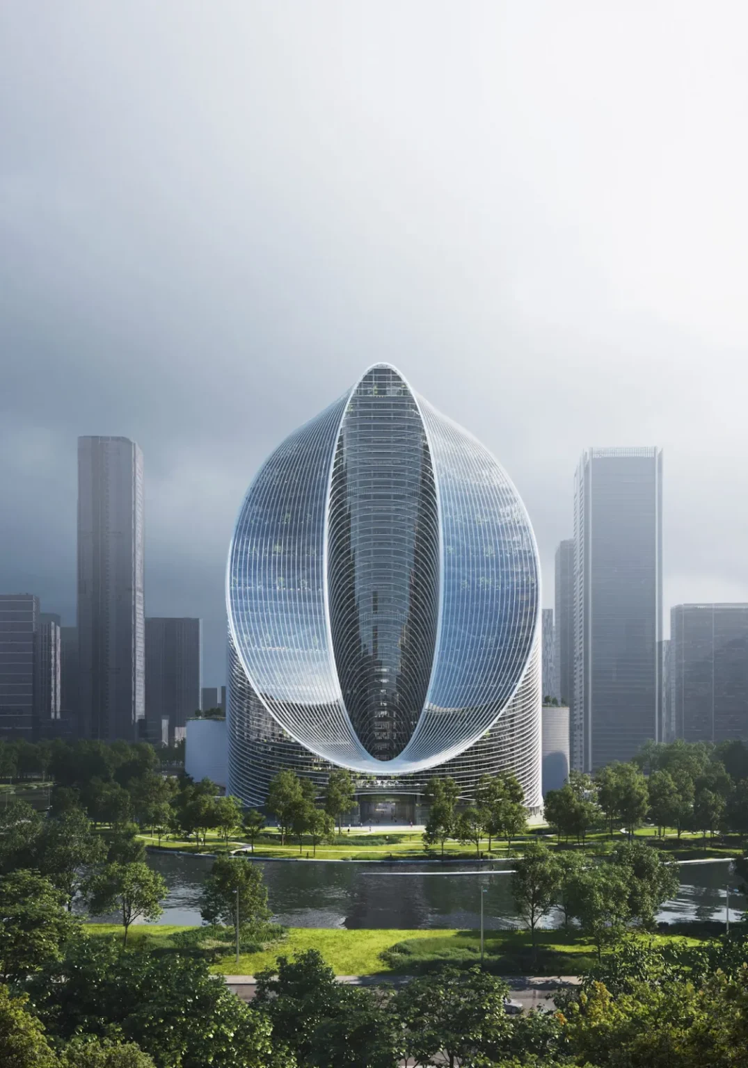 OPPO O-Tower: China’s Infinity Loop Skyscraper
