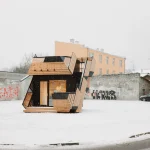 PAKK Pavilion in Tallinn: Timber Architecture Collaboration with Myceen and EKA PAKK