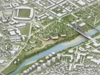 Riverfront Museum District in Podgorica
