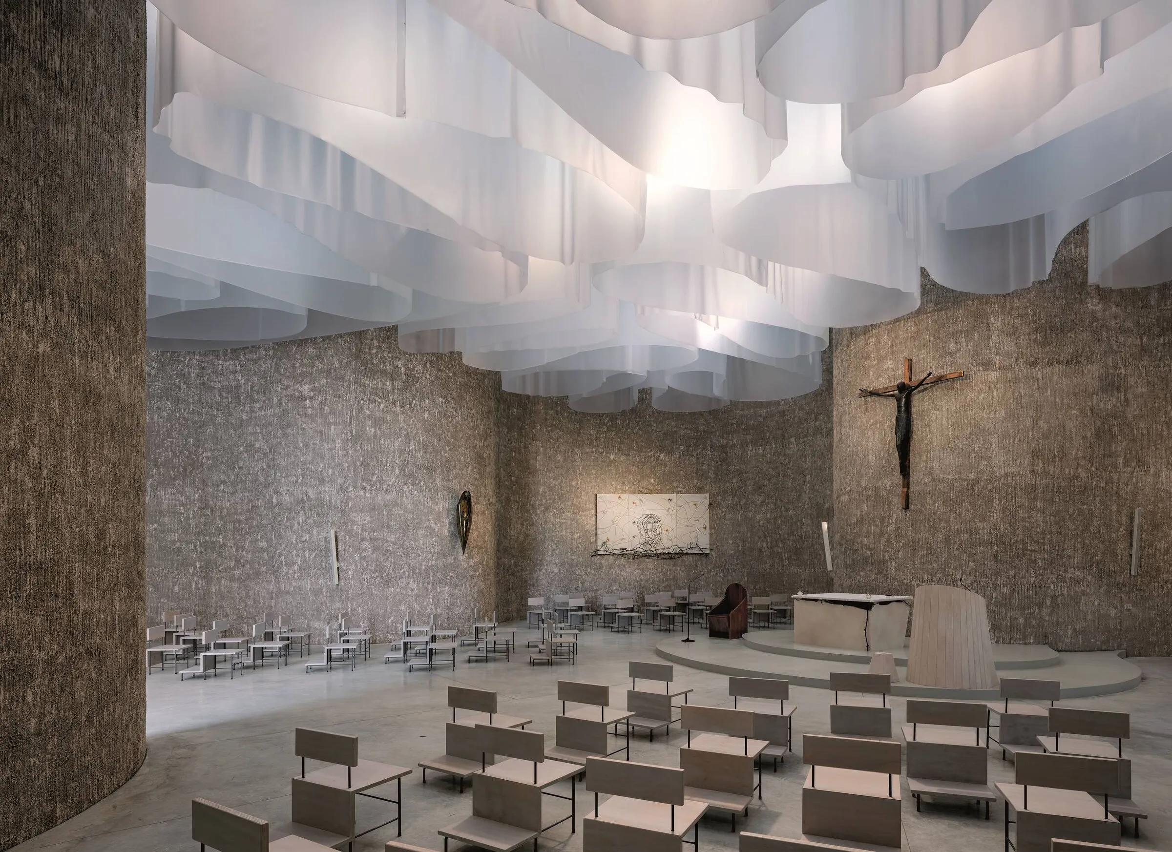 Santa Maria Goretti Church by Mario Cucinella Architects