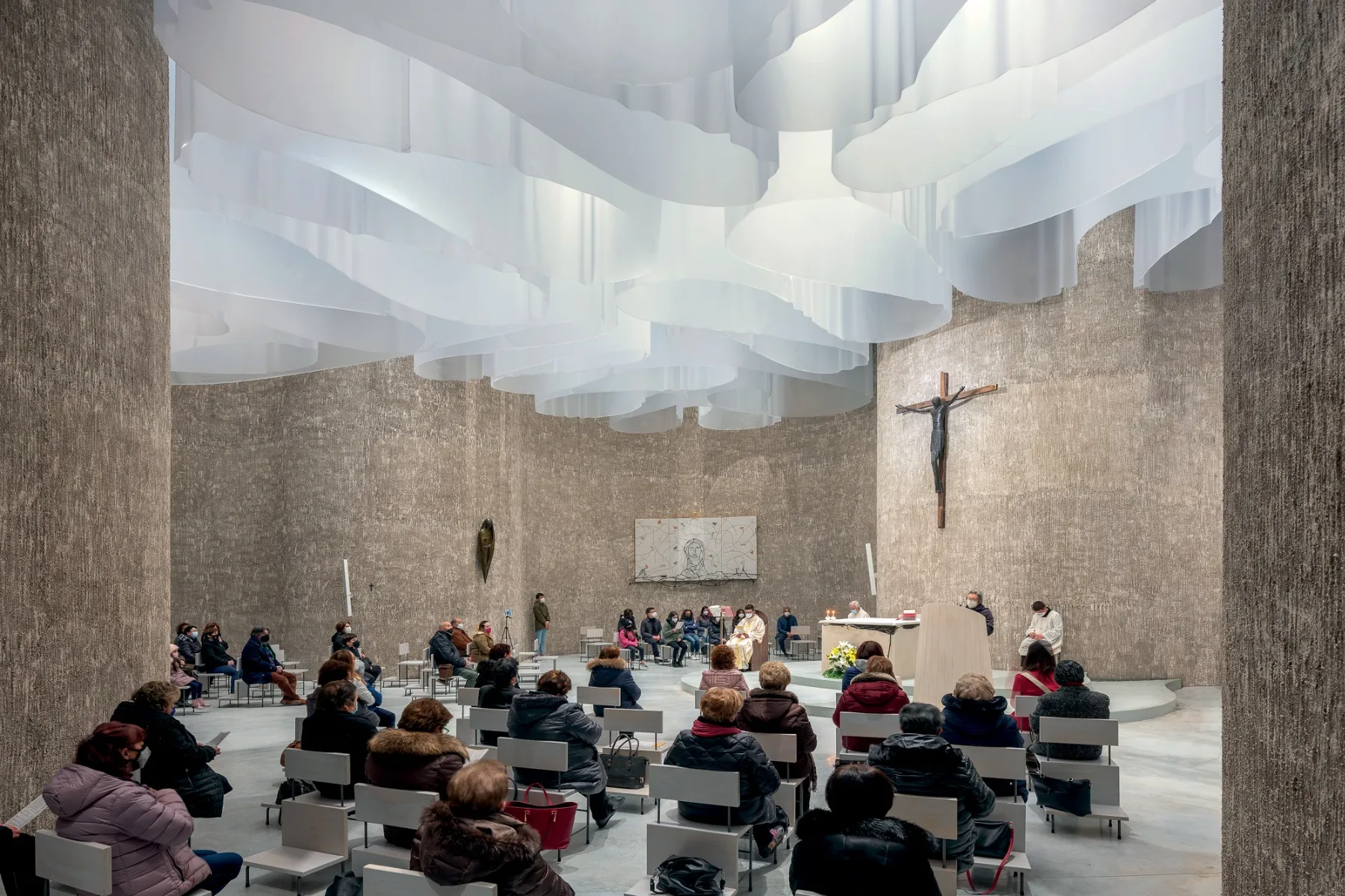 Santa Maria Goretti Church by Mario Cucinella Architects