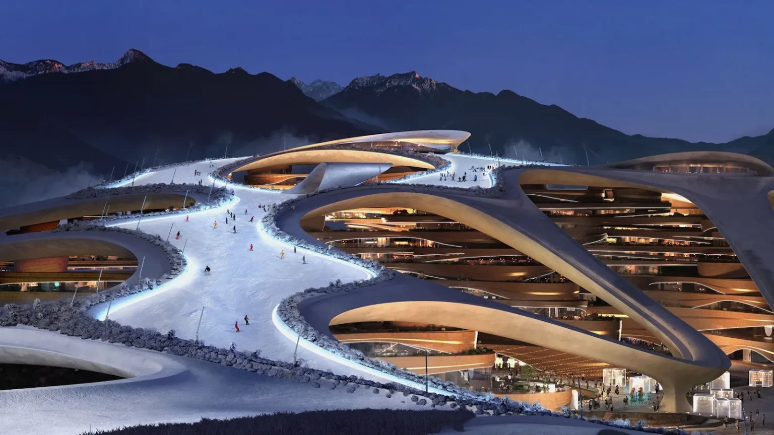 Saudi Arabia’s Desert Ski Resort, 2029 Winter Games, Neom