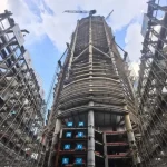 Zaha Hadid Architects' Shenzhen Tower C Reaches New Milestone