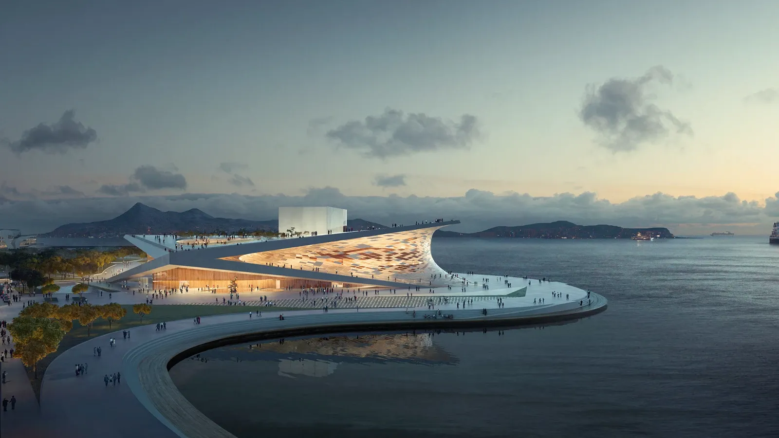Busan Opera House, Snøhetta