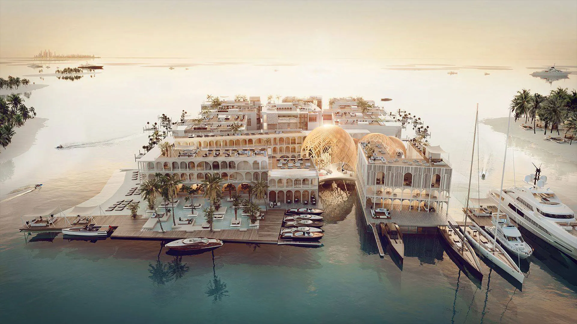From Floating Villas to Underwater Suites: Dubai’s 10 Most Futuristic Upcoming Hotels 13 The Floating Venice Dubai