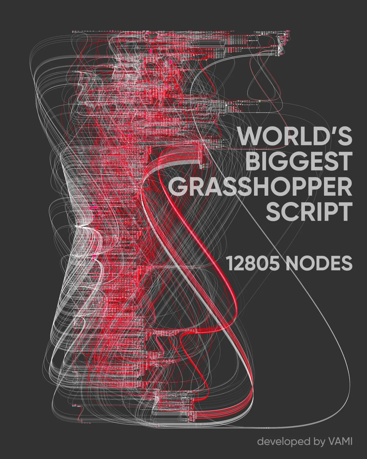 World’s Biggest Grasshopper Script: VAMI’s 12,805-Node Workflow by Eltun A.