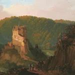 Burg Eltz. Oil on canvas © Keune Stiftung