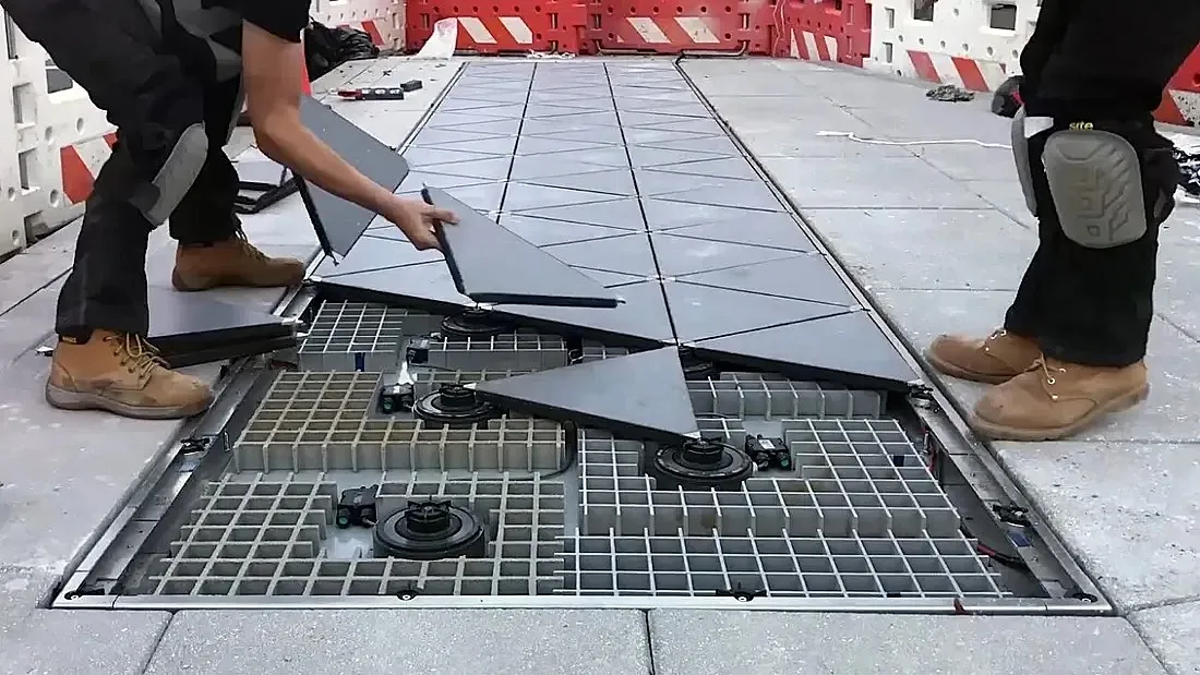 Japan Converting Footsteps Into Electricity, Piezoelectric Technology