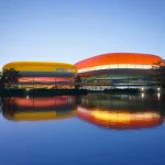 Sijing Town Sports Center Lantern-Like Pavilions in ETFE Membrane
