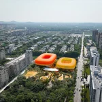 Sijing Town Sports Center Lantern-Like Pavilions in ETFE Membrane