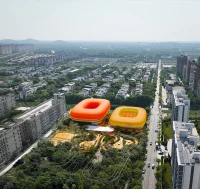 Sijing Town Sports Center Lantern-Like Pavilions in ETFE Membrane