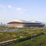 Xi’an International Football Center, designed by Zaha Hadid Architects (ZHA), China