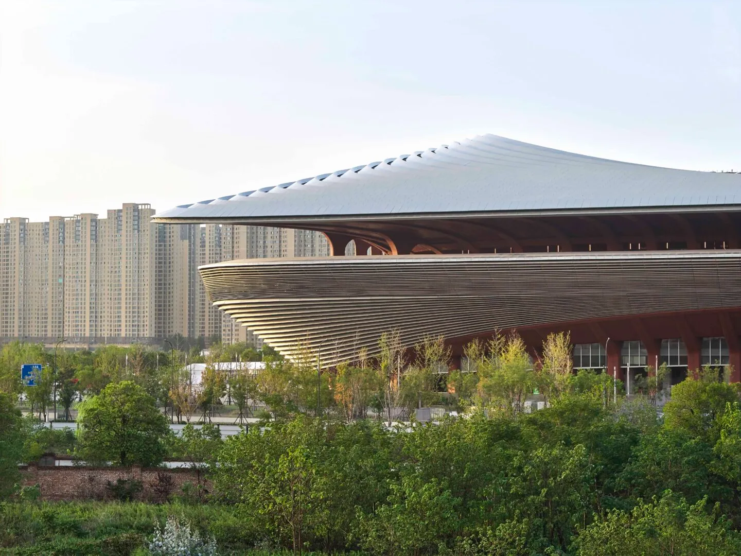 Xi’an International Football Center, designed by Zaha Hadid Architects (ZHA), China