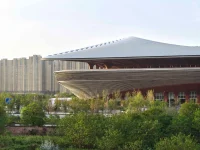 Xi’an International Football Center, designed by Zaha Hadid Architects (ZHA), China