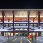 Xi’an International Football Center, designed by Zaha Hadid Architects (ZHA), China