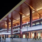 Xi’an International Football Center, designed by Zaha Hadid Architects (ZHA), China