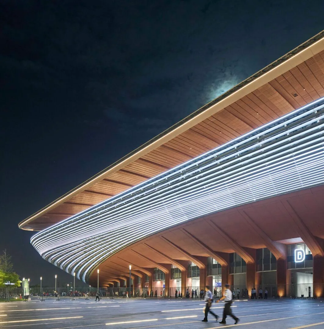 Xi’an International Football Center, designed by Zaha Hadid Architects (ZHA), China