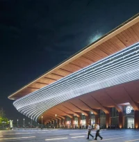 Xi’an International Football Center, designed by Zaha Hadid Architects (ZHA), China