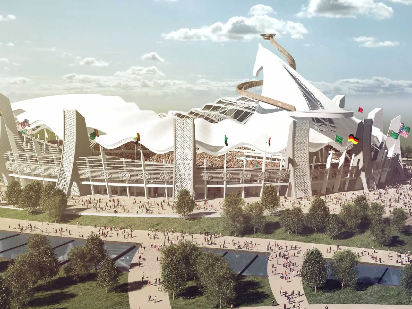 unique and weird stadiums