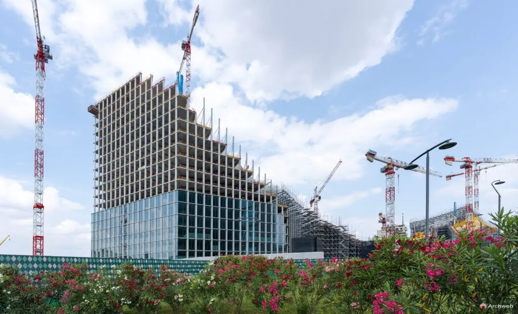 CityWave by BIG shapes Milan's arch of the future