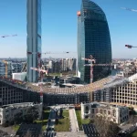 CityWave by BIG shapes Milan's arch of the future