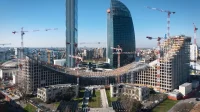 CityWave by BIG shapes Milan's arch of the future
