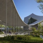 CityWave by BIG shapes Milan's arch of the future