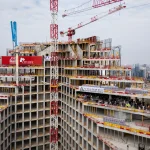 BIG´s CityWave under construction in Milan