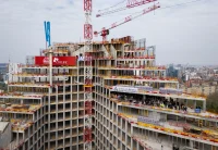 BIG´s CityWave under construction in Milan