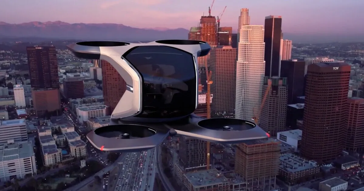 Cadillac Halo: GM Reveals a Futuristic, Fully Autonomous Flying Car Concept-General motors