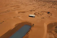 Desert Ark: 3D-Printed Modular Shelter in Mongolia's Tengger Desert by designRESERVE