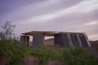 Desert Ark: 3D-Printed Modular Shelter in Mongolia's Tengger Desert by designRESERVE