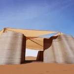 Desert Ark: 3D-Printed Modular Shelter in Mongolia's Tengger Desert by designRESERVE