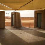 Desert Ark: 3D-Printed Modular Shelter in Mongolia's Tengger Desert by designRESERVE