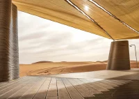 Desert Ark: 3D-Printed Modular Shelter in Mongolia's Tengger Desert by designRESERVE