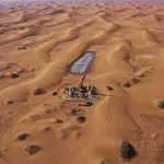 Desert Ark: 3D-Printed Modular Shelter in Mongolia's Tengger Desert by designRESERVE