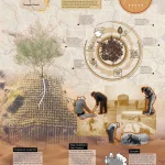 Desert Ark: 3D-Printed Modular Shelter in Mongolia's Tengger Desert by designRESERVE
