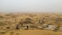 Desert Ark: 3D-Printed Modular Shelter in Mongolia's Tengger Desert by designRESERVE