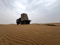 Desert Ark: 3D-Printed Modular Shelter in Mongolia's Tengger Desert by designRESERVE