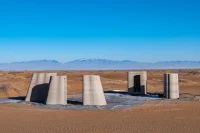 Desert Ark: 3D-Printed Modular Shelter in Mongolia's Tengger Desert by designRESERVE