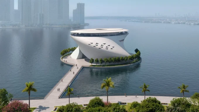 Tadao Ando Unveils Floating Design for Dubai Museum of Art