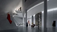 Tadao Ando Unveils Floating Design for Dubai Museum of Art