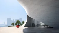 Tadao Ando Unveils Floating Design for Dubai Museum of Art