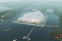 Renzo Piano’s Floating Hanoi Opera House in Vietnam