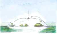 Renzo Piano’s Floating Hanoi Opera House in Vietnam
