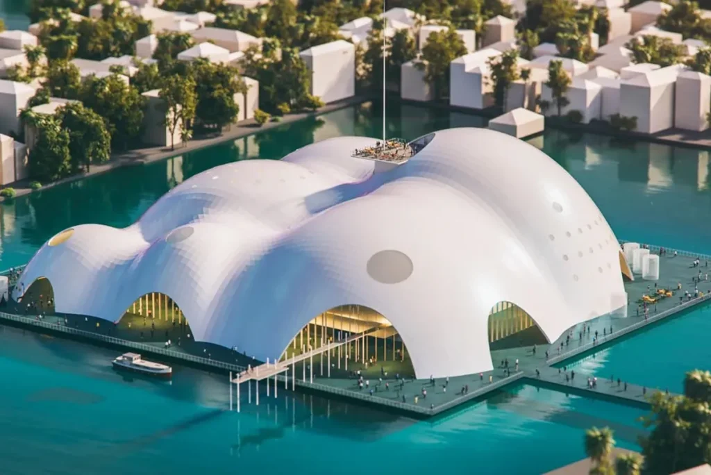 Renzo Piano's Floating Hanoi Opera House in Vietnam 5 Renzo Piano’s Floating Hanoi Opera House in Vietnam
