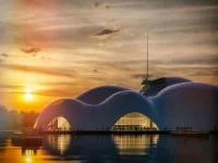 Renzo Piano’s Floating Hanoi Opera House in Vietnam