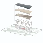 Harbourside Canopy by B+P Architects